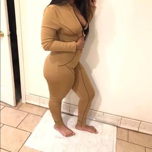 Medium Tan body suit